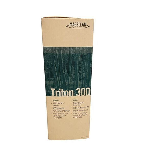 Magellan Triton 300 Waterproof Hiking Cave GPS Handheld Portable - Picture 2 of 6